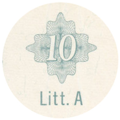 10 Markkaa 1963 Litt.A